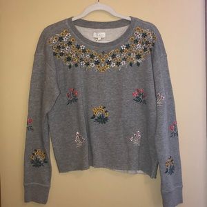 Lucky Brand Cropped Sweatshirt